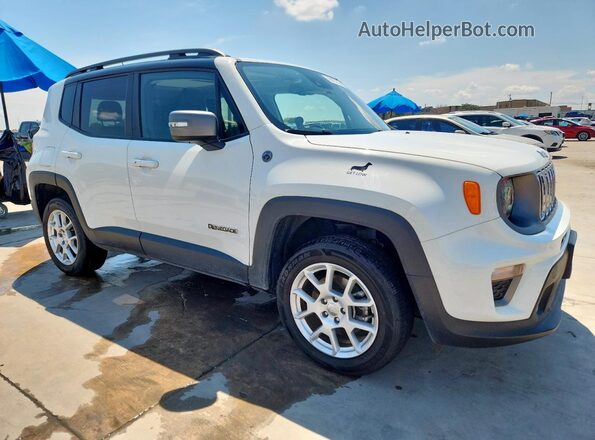 ZACNJDD15MPN01847 2021 JEEP RENEGADE White Przód prawy