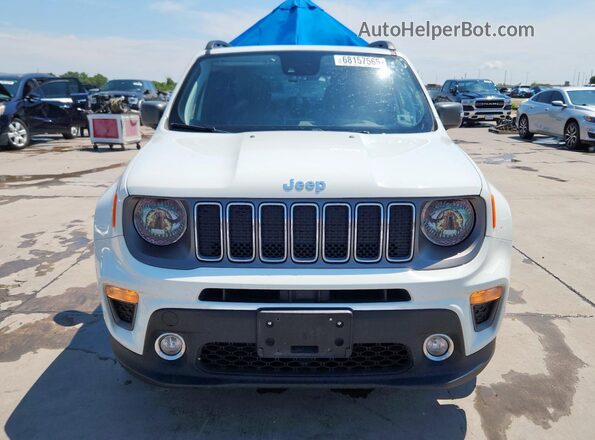 ZACNJDD15MPN01847 2021 JEEP RENEGADE White Widok z przodu