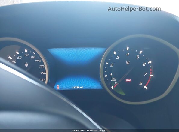 ZAM57XSA3K1338243 2019 MASERATI GHIBLI Gray 