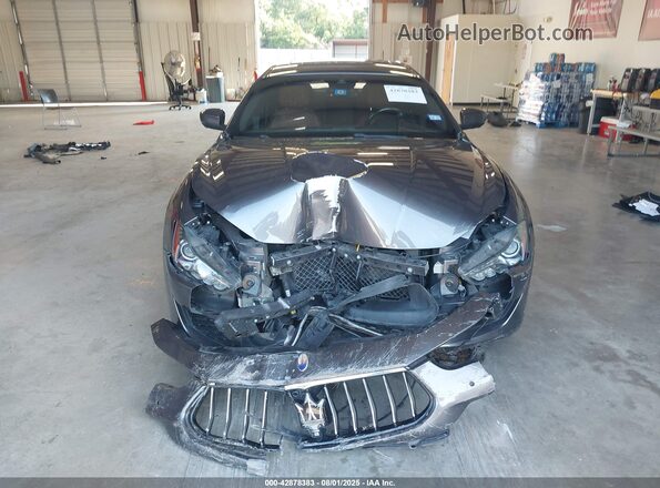 ZAM57XSA3K1338243 2019 MASERATI GHIBLI Gray 