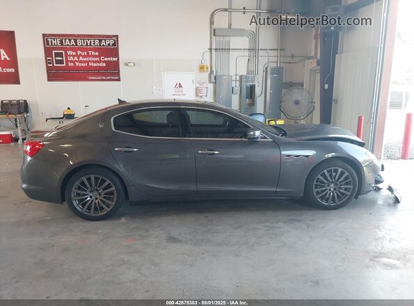 ZAM57XSA3K1338243 2019 MASERATI GHIBLI Gray 