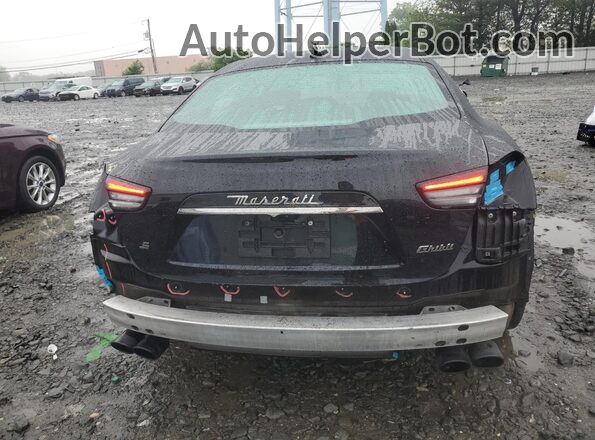 ZAM57YSA5M1362228 2021 MASERATI GHIBLI Black Vista trasera