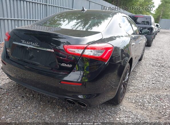 ZAM57YTA7K1314239 2019 MASERATI GHIBLI Black Հետևի աջ