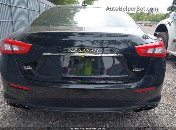 ZAM57YTA7K1314239 2019 MASERATI GHIBLI Black 
