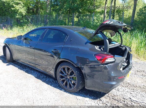 ZAM57YTMXNX394468 2022 MASERATI GHIBLI Black Հետևի ձախ