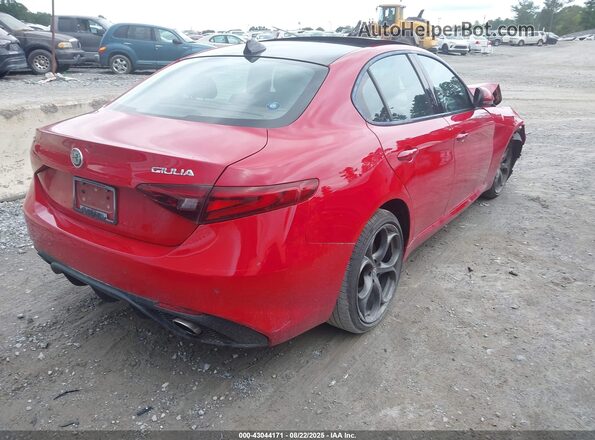 ZARFAEEN2J7566698 2018 ALFA ROMEO GIULIA Red Tył prawy