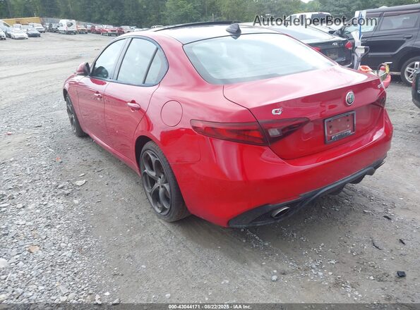 ZARFAEEN2J7566698 2018 ALFA ROMEO GIULIA Red Tył lewy