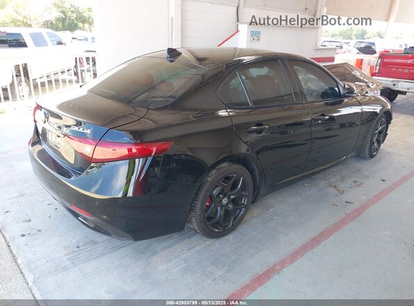 ZARFAMAN7L7625649 2020 ALFA ROMEO GIULIA Black უკანა მარჯვენა