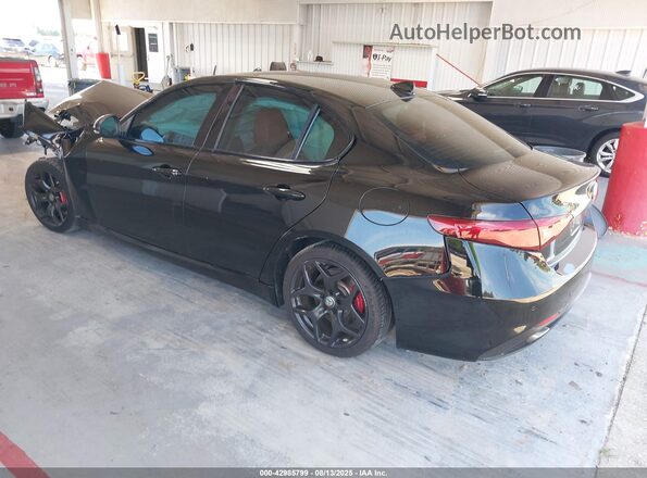 ZARFAMAN7L7625649 2020 ALFA ROMEO GIULIA Black უკანა მარცხენა