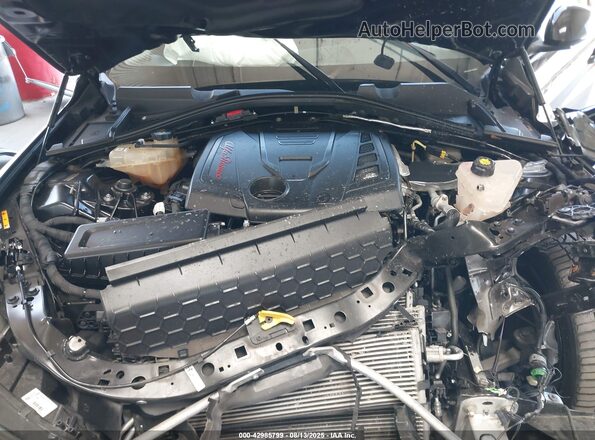 ZARFAMAN7L7625649 2020 ALFA ROMEO GIULIA Black უკანა ხედი