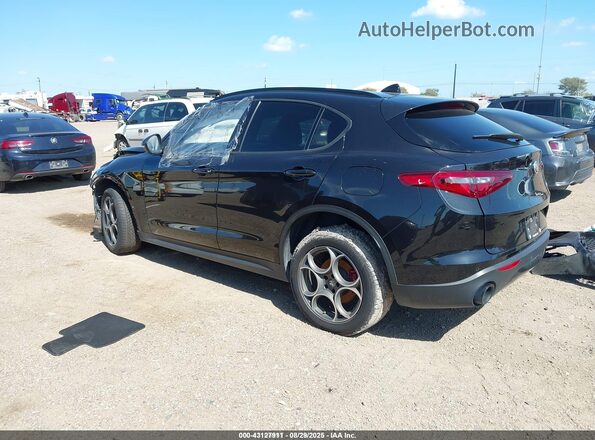 ZASPAJAN9N7D32102 2022 ALFA ROMEO STELVIO Black Tył lewy