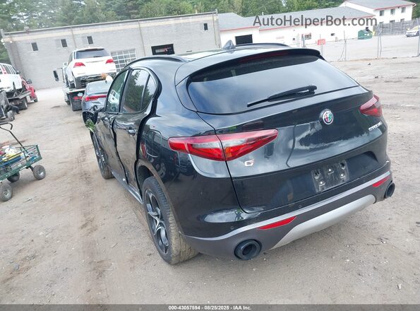 ZASPAKBN2P7D58337 2023 ALFA ROMEO STELVIO Black Հետևի ձախ