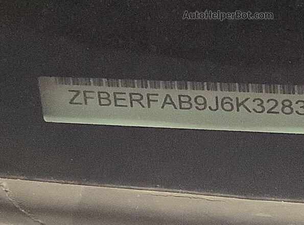 ZFBERFAB9J6K32838 2018 RAM PROMASTER CITY  Dashboard view