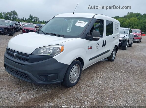 ZFBERFAT3G6B18838 2016 RAM PROMASTER CITY White წინა მარცხენა ხედი სამი მეოთხედიდან