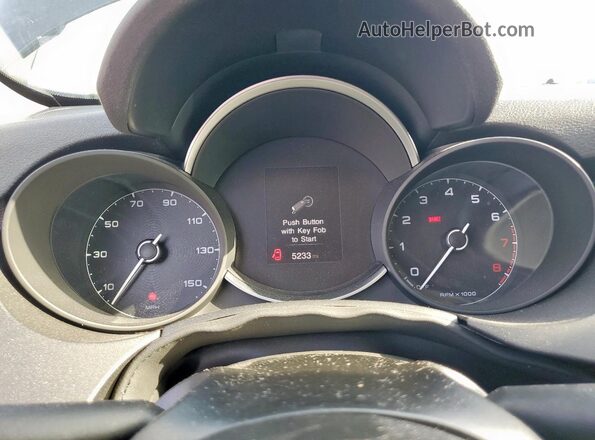 ZFBNF3B10PP998893 2023 FIAT 500X Black Вид щитка приладів