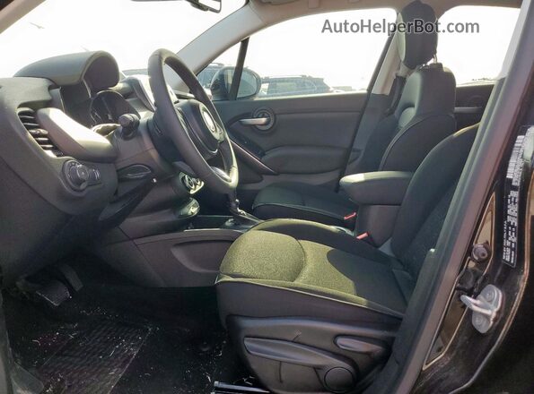 ZFBNF3B10PP998893 2023 FIAT 500X Black Вид салону спереду