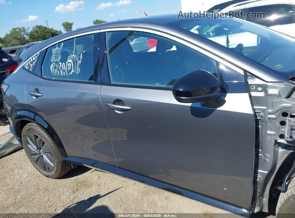 JN1BF0AA0PM411340 2023 NISSAN LEAF Gray Widok wnętrza 360 stopni