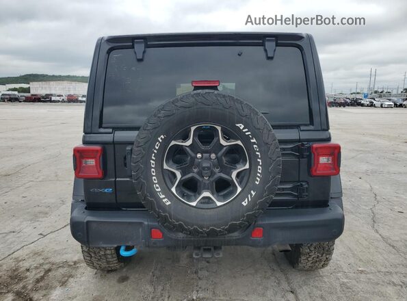 0K1348468736 2021 JEEP WRANGLER Black Rear view