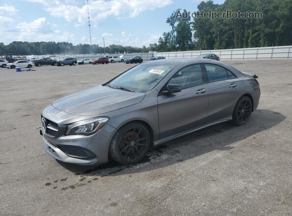 WDDSJ4GB7JN567837 2018 MERCEDES-BENZ CLA-CLASS Gray 