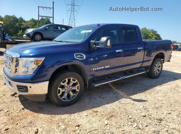 1N6AA1F44JN525419 2018 NISSAN TITAN Blue 