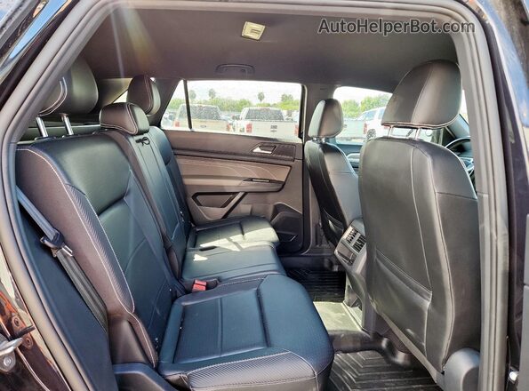 1V2WE2CA6MC202775 2021 VOLKSWAGEN ATLAS Black Vista interior trasera