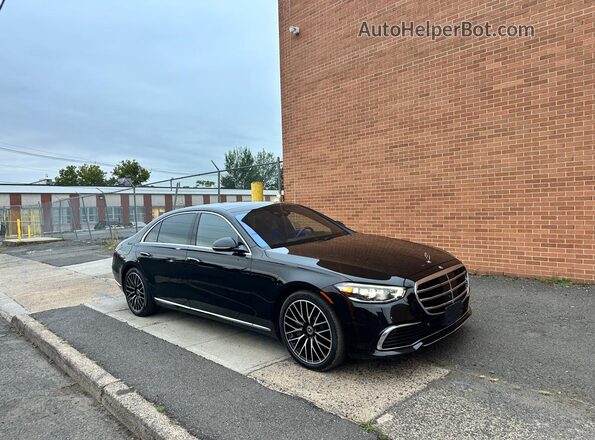 W1K6G7GB1MA056976 2021 MERCEDES-BENZ S Черный Задняя левая четверть