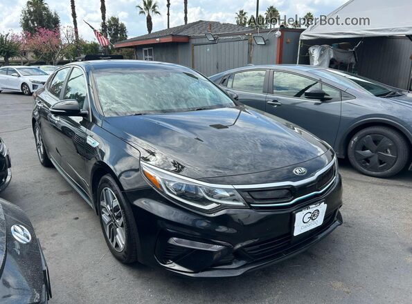 KNAGU4LE6L5044672 2020 KIA OPTIMA Black Задня ліва чверть