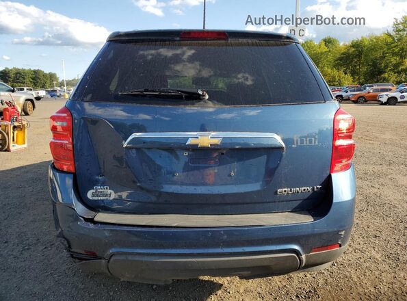 2GNFLFEK7G6301291 2016 CHEVROLET EQUINOX Синий Вид салона спереди