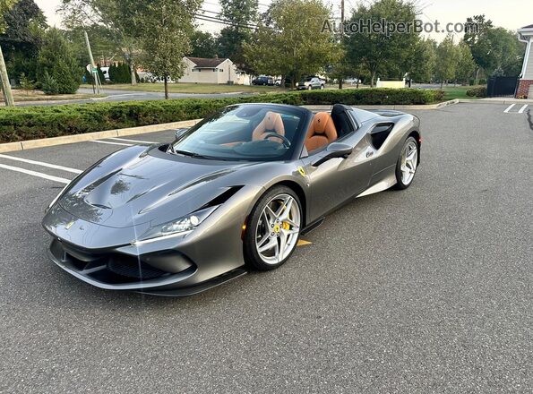 ZFF93LMA0P0290397 2023 FERRARI ALL MODELS Gray VIN კოდის სტიკერის ხედი
