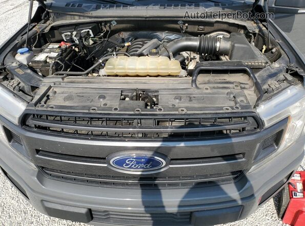 1FTEW1C51LFC16037 2020 FORD F150 Gray Вид підкапотного простору