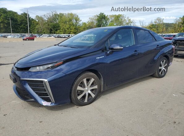 JTDBVRBD2KA006023 2019 TOYOTA MIRAI Blue უკანა მარცხენა