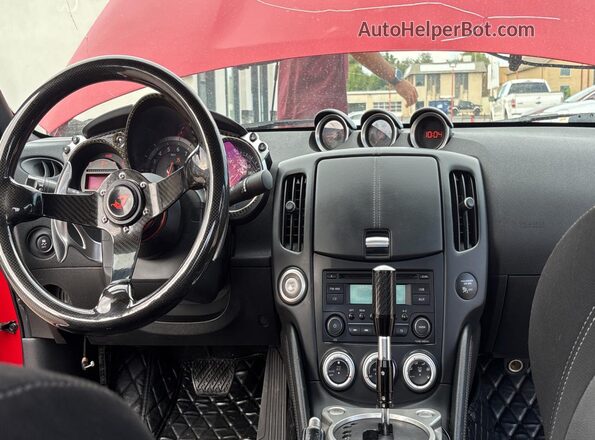 JN1AZ4EH8GM934008 2016 NISSAN 370Z Красный Вид задних сидений