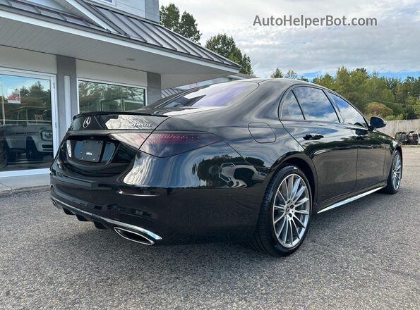 W1K6G7GB6MA058867 2021 MERCEDES-BENZ S-CLASS Черный Передняя правая четверть
