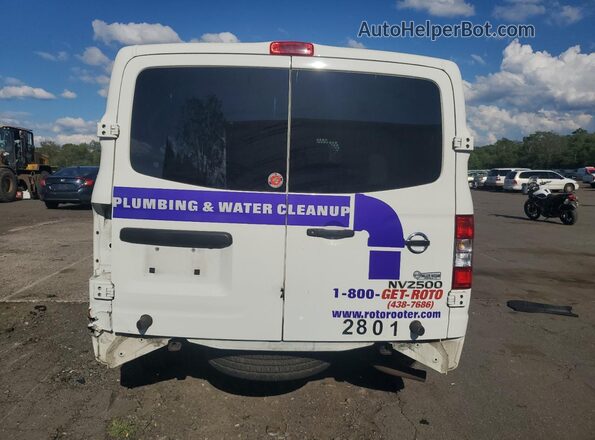 1N6BF0KY9KN807016 2019 NISSAN NV White წინა სალონის ხედი