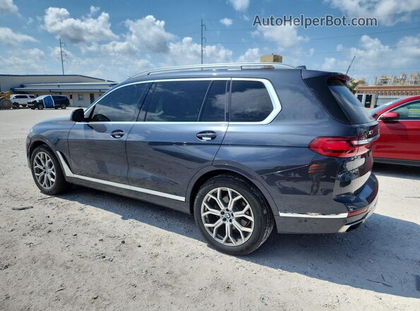 5UXCW2C06L9D08519 2020 BMW X7 Blue Tył prawy