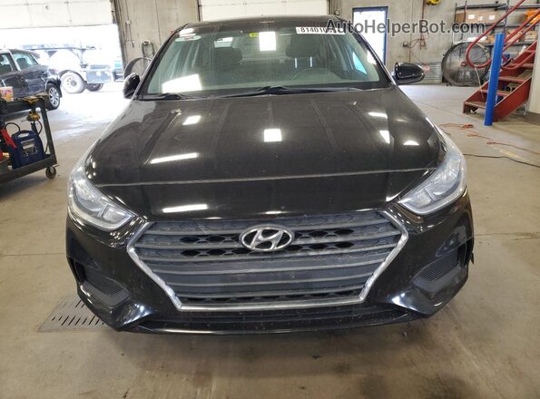 3KPC24A31JE012187 2018 HYUNDAI ACCENT Black 