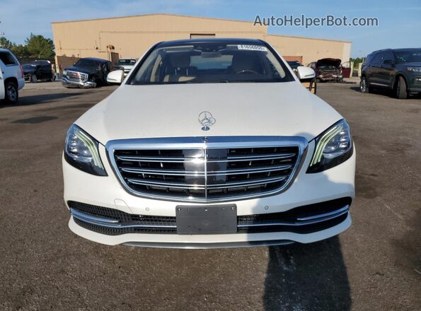WDDUG8GB1JA381006 2018 MERCEDES-BENZ S-CLASS Белый 