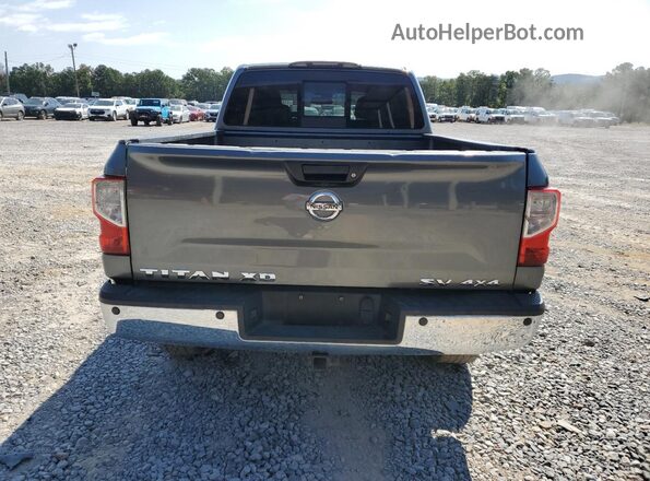 1N6BA1F46GN504472 2016 NISSAN TITAN Gray Front interior view