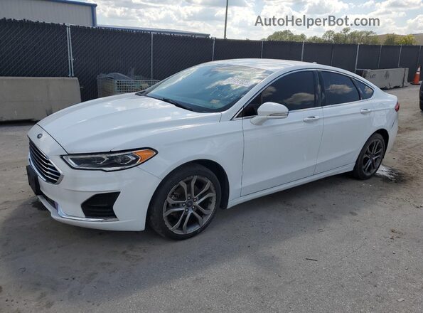 3FA6P0CD6KR233944 2019 FORD FUSION White Trasero izquierdo