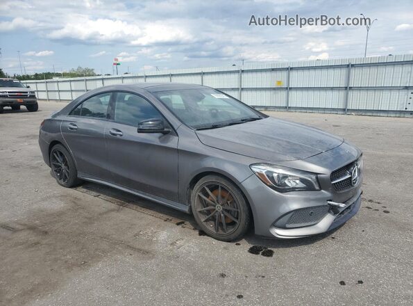 WDDSJ4GB7JN567837 2018 MERCEDES-BENZ CLA-CLASS Gray 