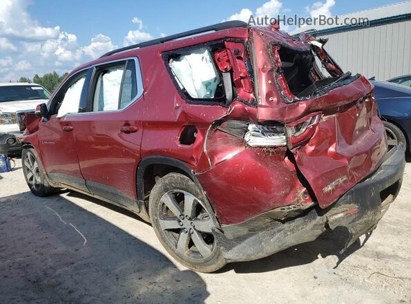 1GNERHKW3LJ244596 2020 CHEVROLET TRAVERSE Red Задня права чверть