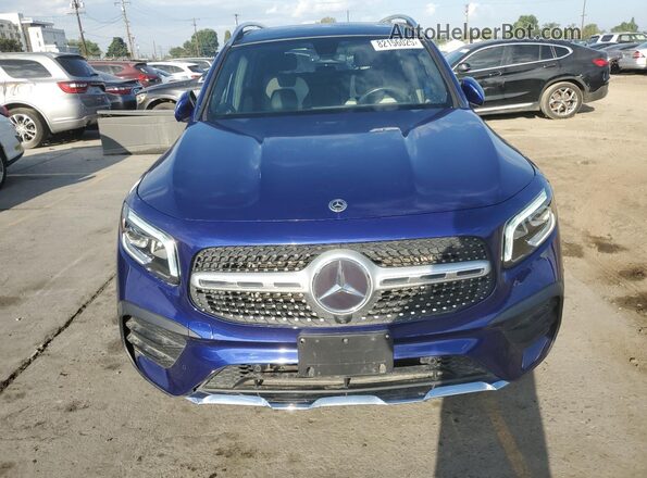 W1N4M4HB5LW024436 2020 MERCEDES-BENZ GLB-CLASS Blue Vista trasera