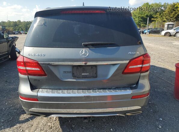 4JGDF6EE3KB227337 2019 MERCEDES-BENZ GLS Gray Front interior view