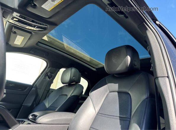 WP1BA2AYXLDA46646 2020 PORSCHE CAYENNE Черный Вид задней части салона