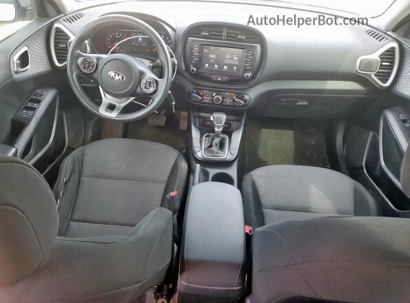 KNDJ23AU7M7792985 2021 KIA SOUL Silver Vista del cuadro de instrumentos