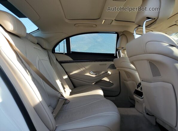 WDDUG8GB1JA381006 2018 MERCEDES-BENZ S-CLASS Белый 