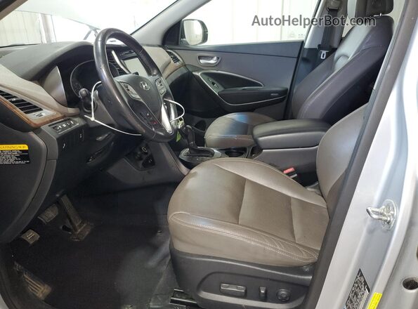 KM8SNDHF6HU218180 2017 HYUNDAI SANTA FE Silver 