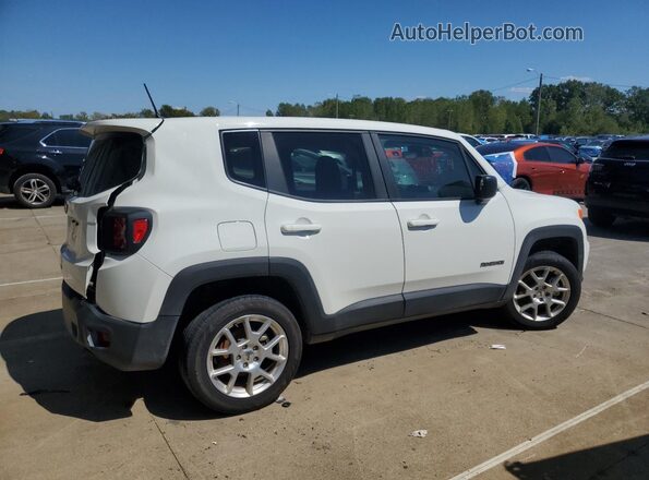 ZACNJDB15PPP66789 2023 JEEP RENEGADE White Przód prawy