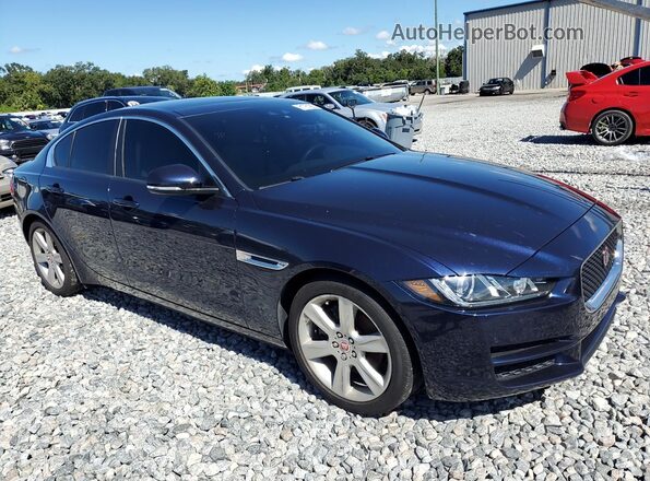 SAJAD4FN7JCP33621 2018 JAGUAR XF Синий 