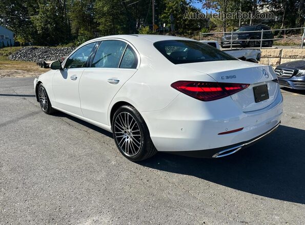 W1KAF4HB6SR288627 2025 MERCEDES-BENZ C-CLASS White Tył prawy